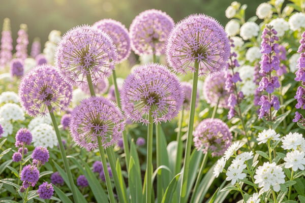 15 Bold Best Companion Plants For Ornamental Alliums