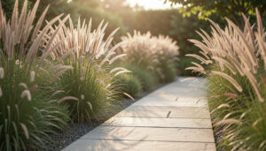25 Slim Modern Garden Design With Grasses