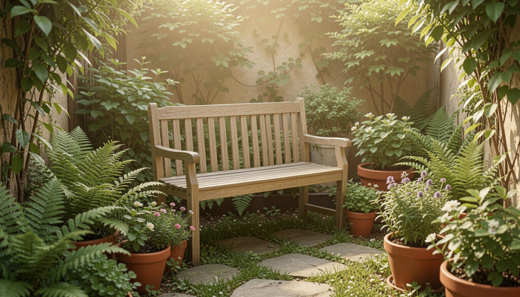 25 Real Garden Bench Ideas For Small Gardens