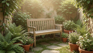 25 Real Garden Bench Ideas For Small Gardens