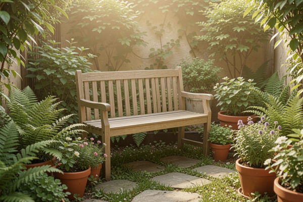 25 Real Garden Bench Ideas For Small Gardens