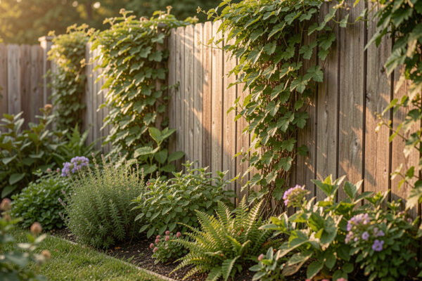 15 Bold Privacy Fence Landscaping Ideas
