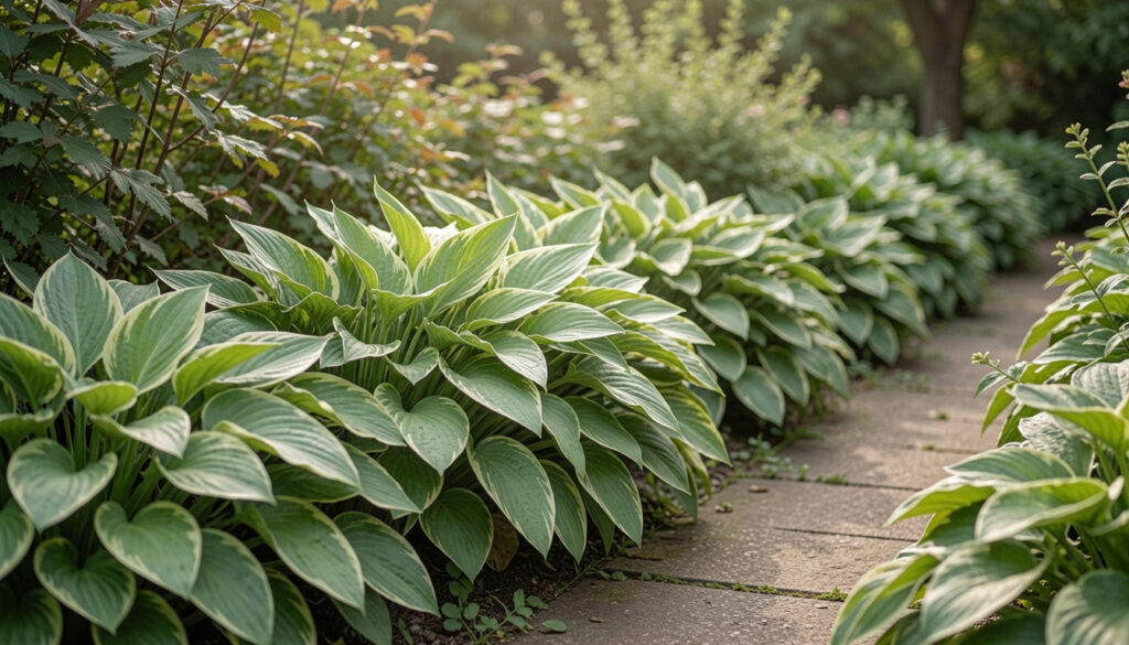 25 Slim How To Design A Hosta Border