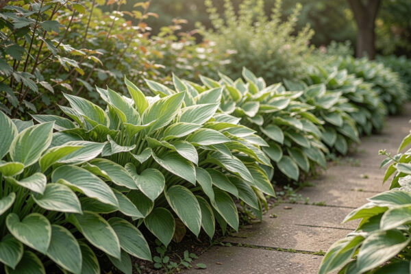 25 Slim How To Design A Hosta Border