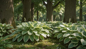 10 Wild Hosta Garden Ideas Under Trees
