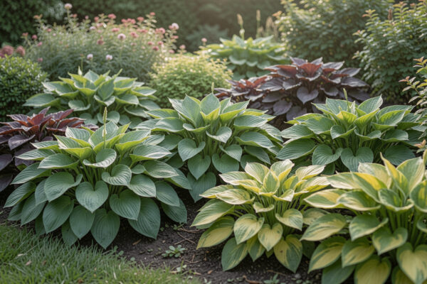 12 Wise Mixed Hosta Bed Layout Ideas