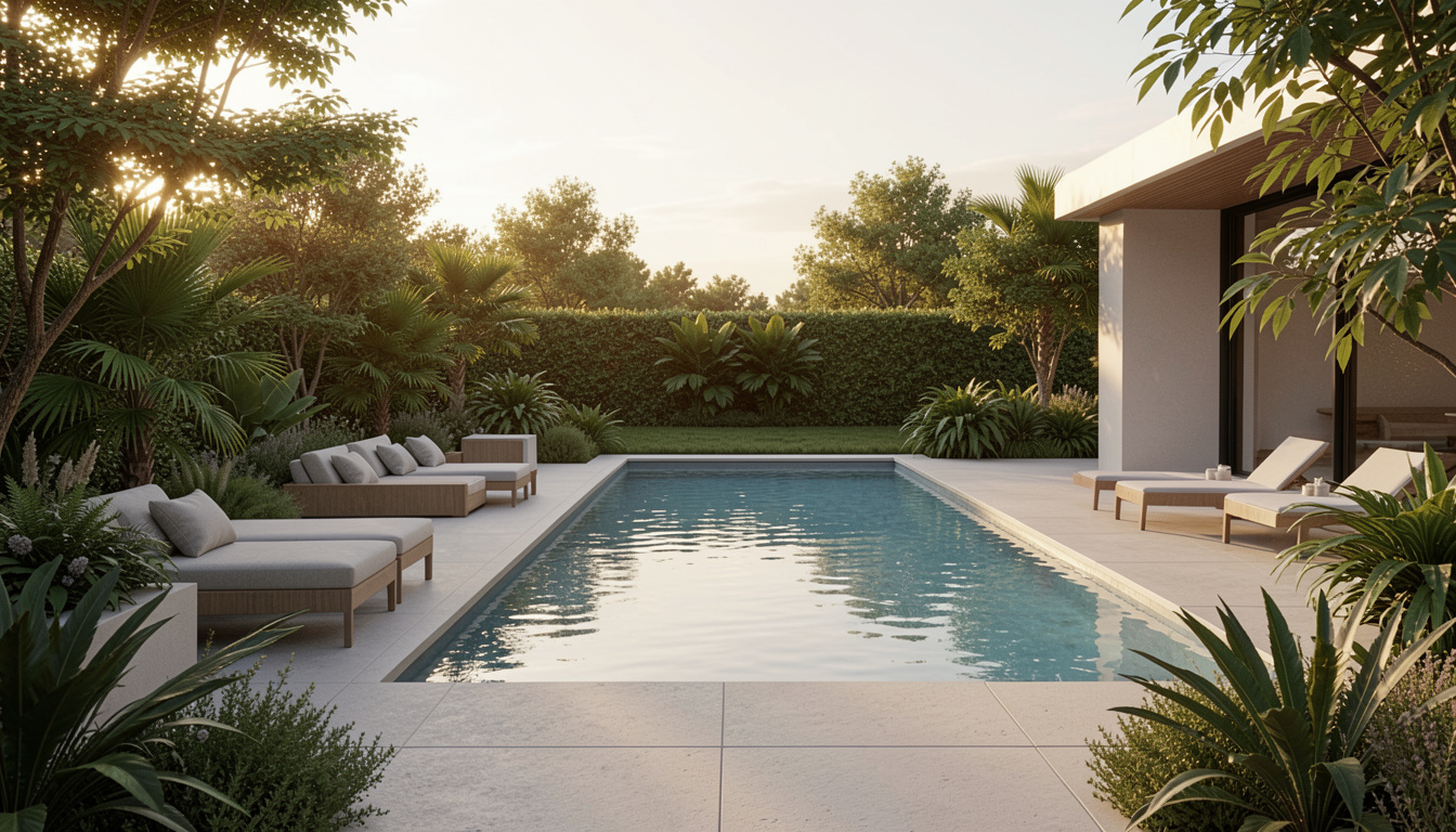 25 Cool Modern Pool Patio Design Ideas