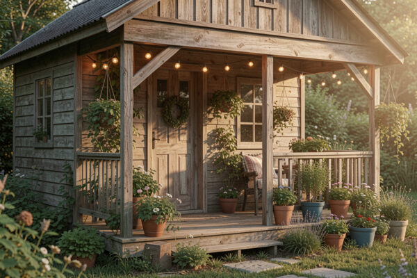 20 Fast Garden Shed With Porch Plans