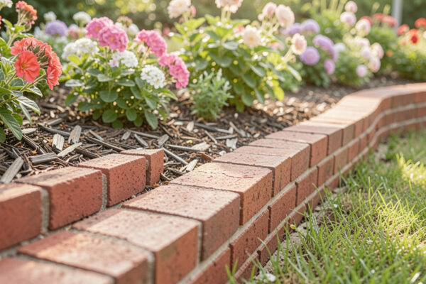 15 Safe Diy Garden Edging With Bricks