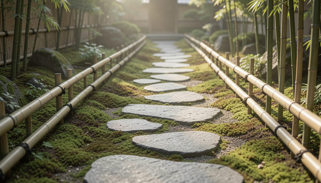 12 Cute Japanese Garden Path And Stepping Stones Ideas