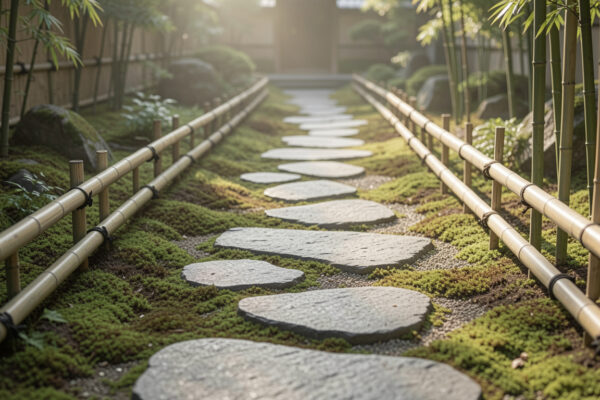 12 Cute Japanese Garden Path And Stepping Stones Ideas