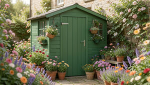 20 Fast Best Green Paint Colors For Garden Shed