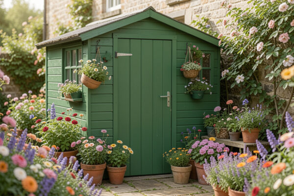 20 Fast Best Green Paint Colors For Garden Shed