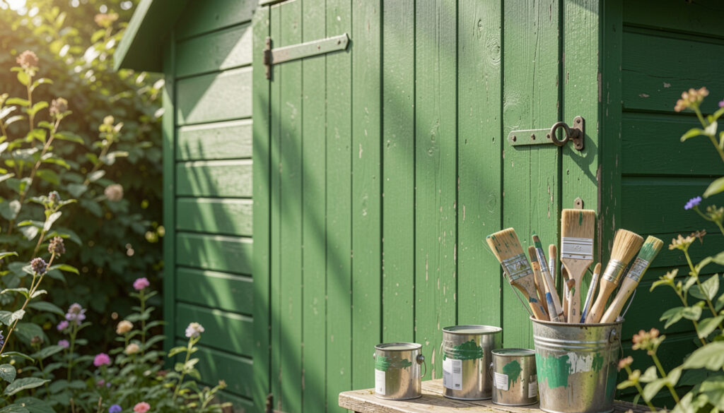 12 True How To Paint A Garden Shed Green