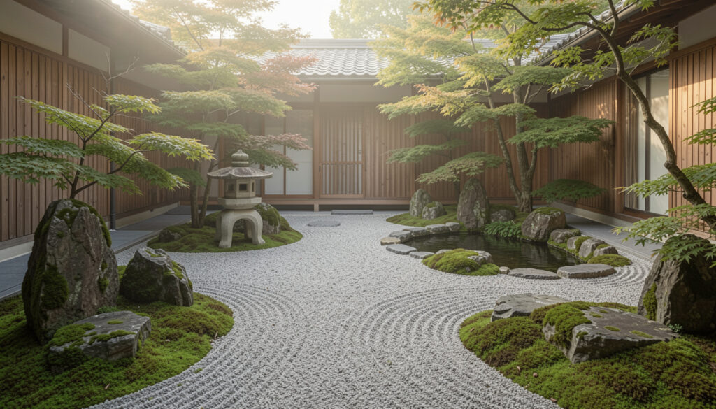 25 Cool Modern Japanese Courtyard Garden Ideas