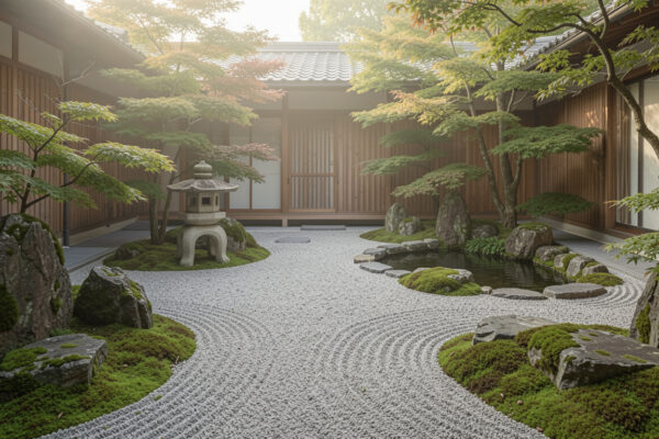 25 Cool Modern Japanese Courtyard Garden Ideas