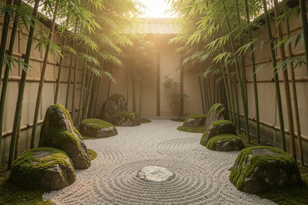 12 Cute Narrow Courtyard Japanese Garden Design