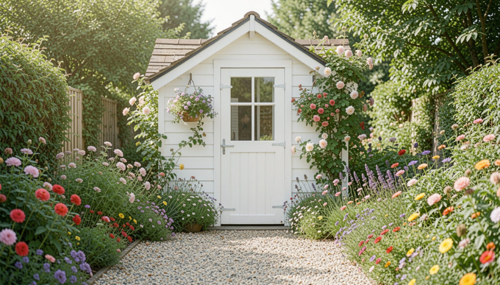 12 True Small White Garden Shed Designs