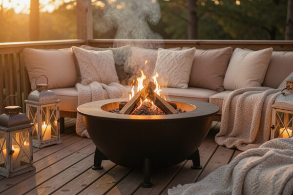 12 Wise Smokeless Fire Pit Rustic Patio Ideas