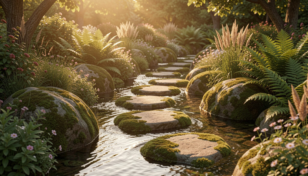 25 Cool Landscaping Ideas Around A Garden Stream