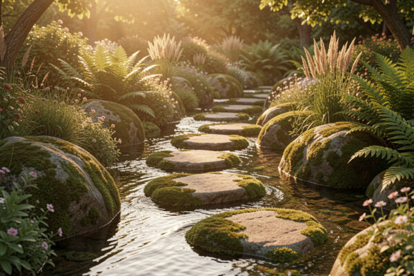 25 Cool Landscaping Ideas Around A Garden Stream