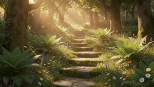 25 Real Woodland Garden Path Ideas