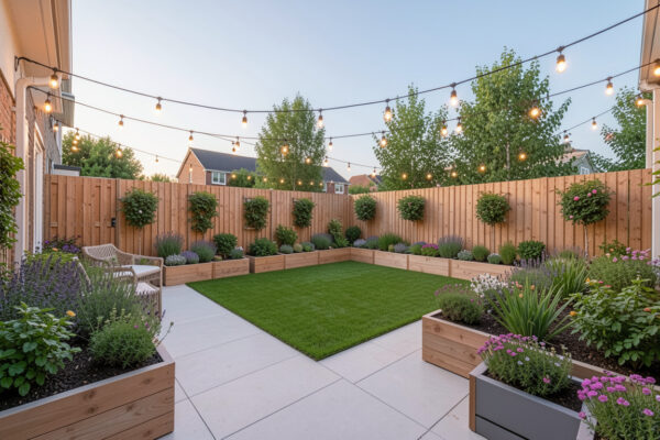 15 Bold New Build Garden Layout Ideas