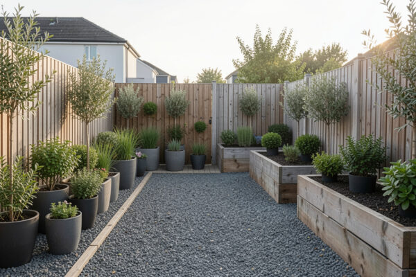 12 Pure New Build Garden On A Budget