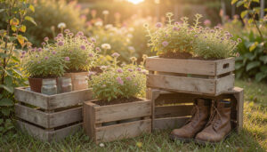 25 Cool Garden Decor Ideas Using Repurposed Items