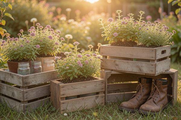25 Cool Garden Decor Ideas Using Repurposed Items