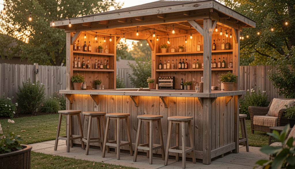 12 True Outdoor Bar Plans With Storage