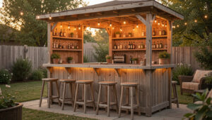 12 True Outdoor Bar Plans With Storage