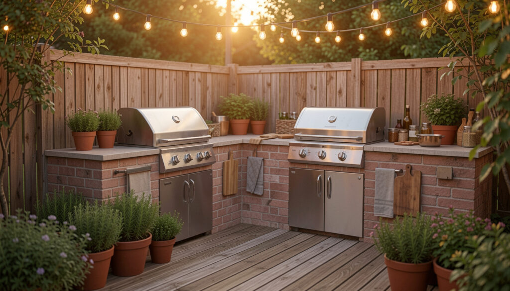 25 Chic Small Garden Bbq Area Layout