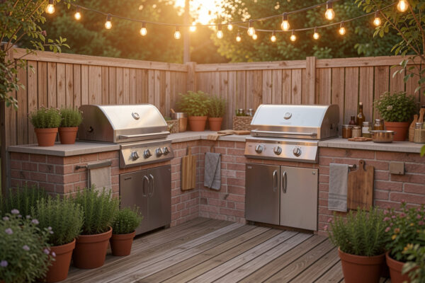 25 Chic Small Garden Bbq Area Layout