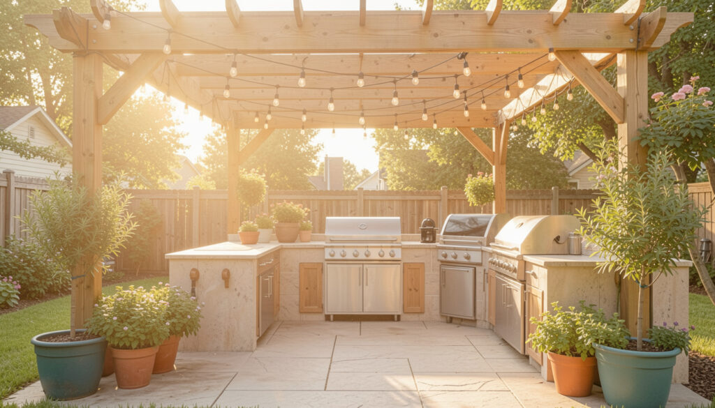 12 Pure Bbq Area Pergola Ideas