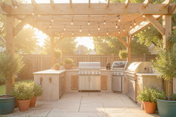 12 Pure Bbq Area Pergola Ideas