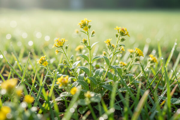 15 Good Weed With Small Yellow Flowers In Lawn