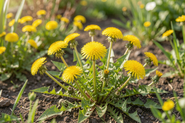 12 True Yellow Flowering Weed In Garden Beds