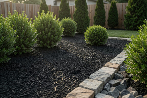 20 Fast Black Mulch Landscaping Ideas Front Yard