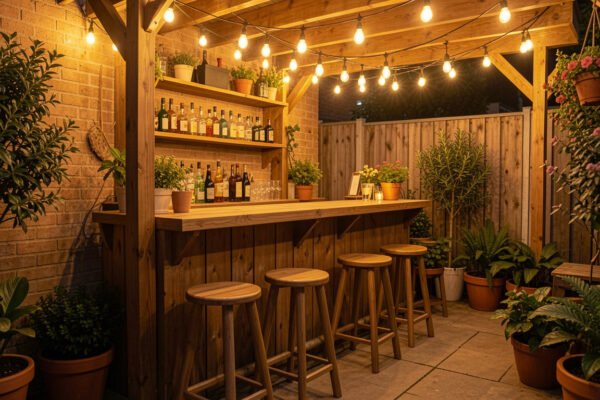 15 Bold Small Patio Outdoor Bar Ideas