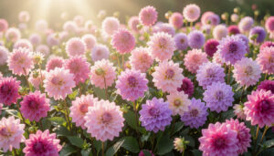 20 Rich Dahlia Flower Bed Design Ideas