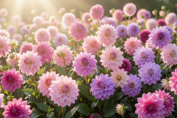 20 Rich Dahlia Flower Bed Design Ideas