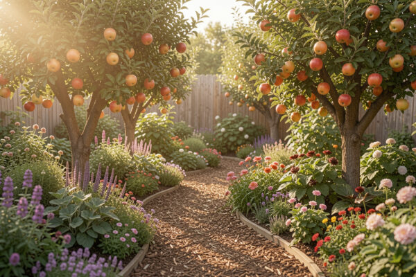 12 Cute Fruit Tree Guild Planting Plan