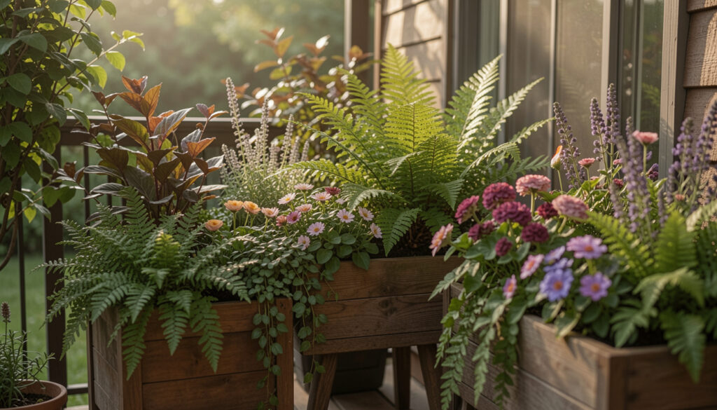 15 Bold Patio Planter Ideas For Shade