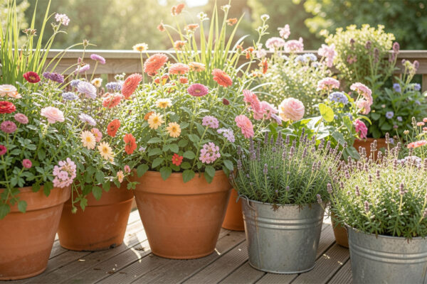 25 Chic Large Patio Planter Design Ideas