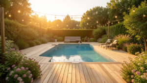 20 Rich Above Ground Pool Deck And Landscaping Ideas