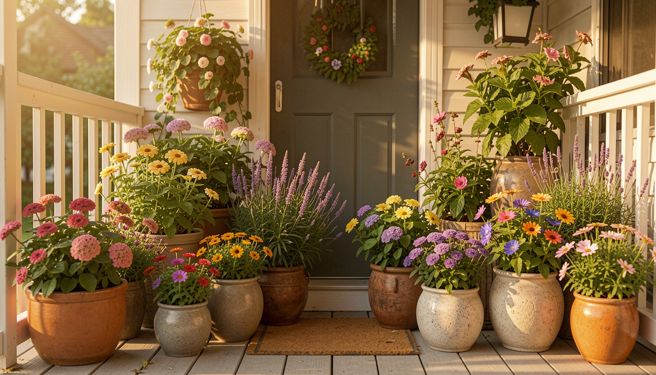 15 Best Summer Porch Plants In Pots Ideas
