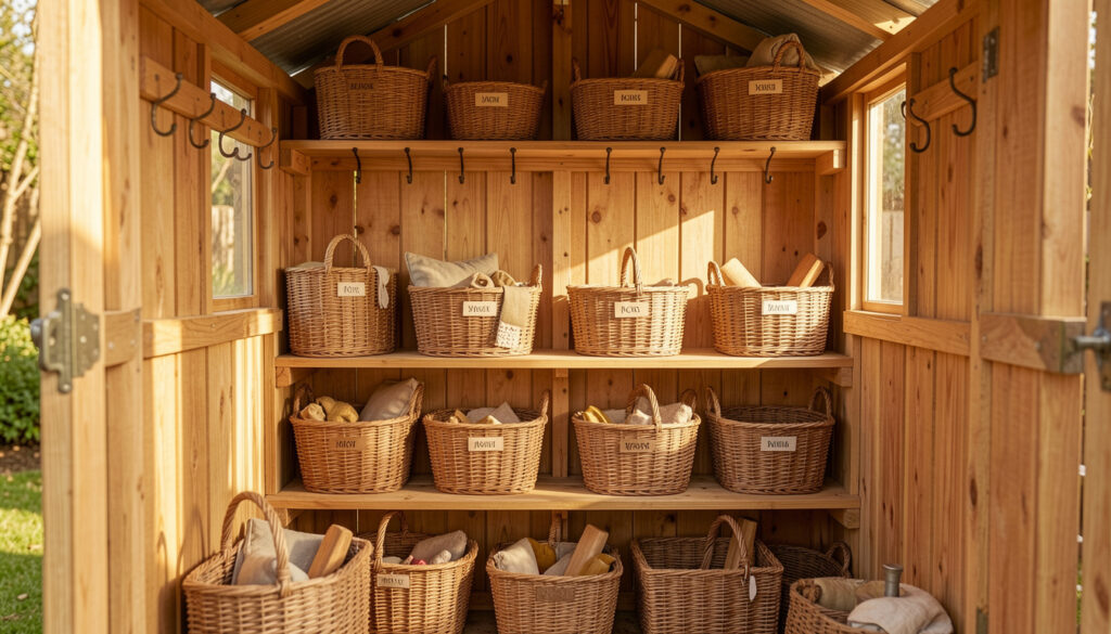 20 Fast Small Garden Shed Storage Organization Ideas