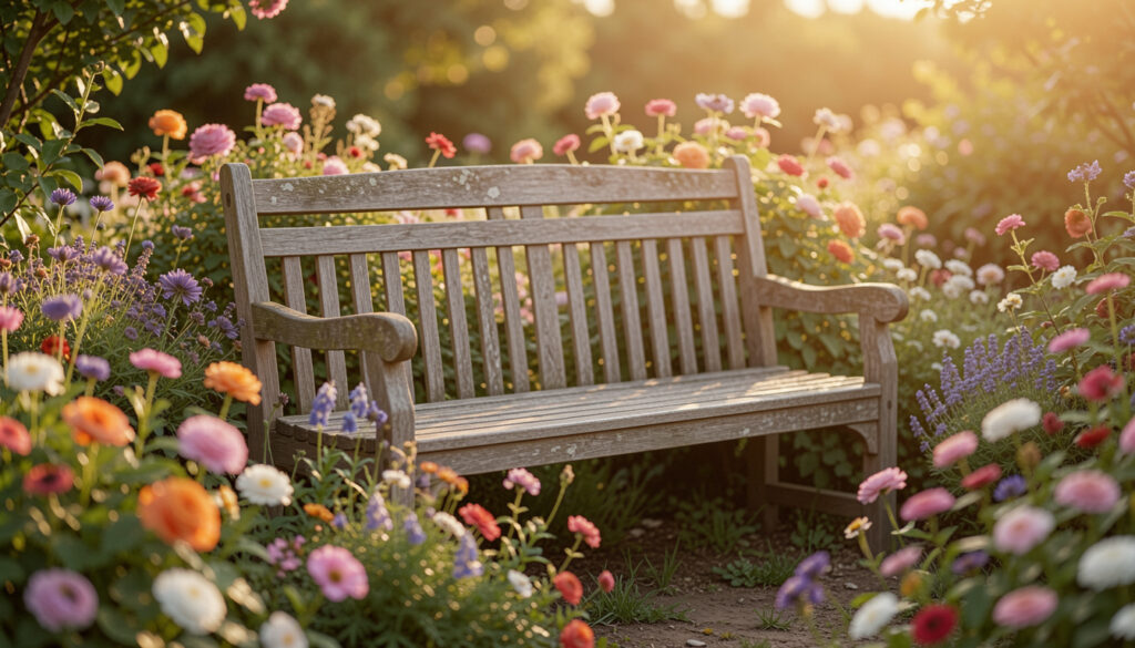 12 Wise Garden Bench Placement Ideas