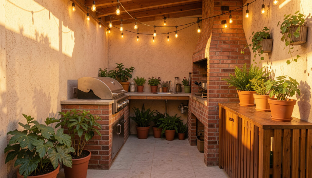 25 Cool Small Patio Outdoor Kitchen Ideas